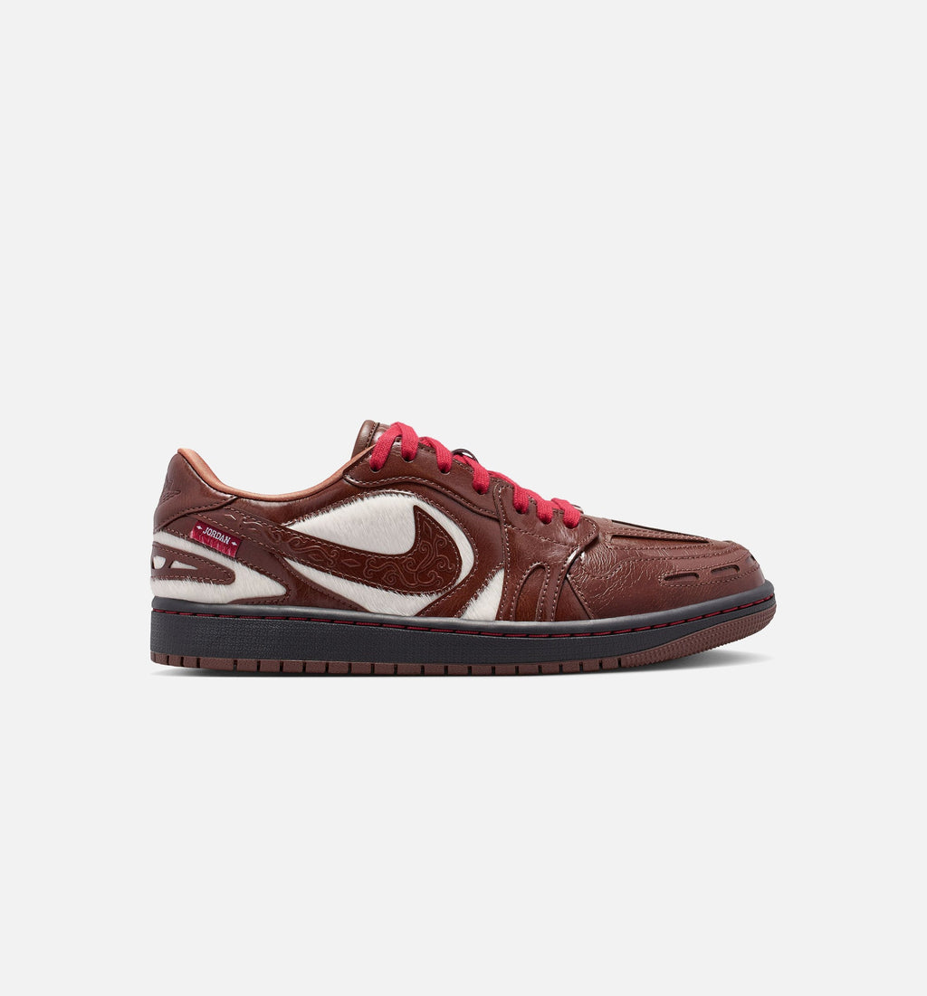 Air Jordan 1 Low Women's Shoes - Lunar New Year, Light Chocolate/Black