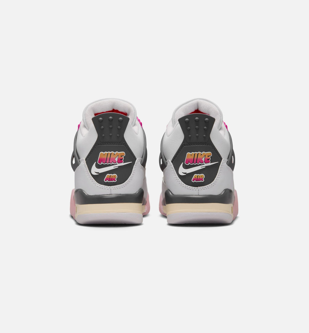 Air Jordan 4 Retro Comic Grade School Shoes