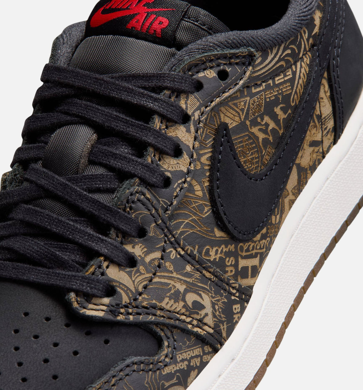 Air Jordan 1 Retro Low OG Laser Grade School Shoes