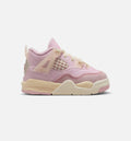 Air Jordan 4 Retro Pink Pearl and Iced Carmine Infant & Toddler Shoes