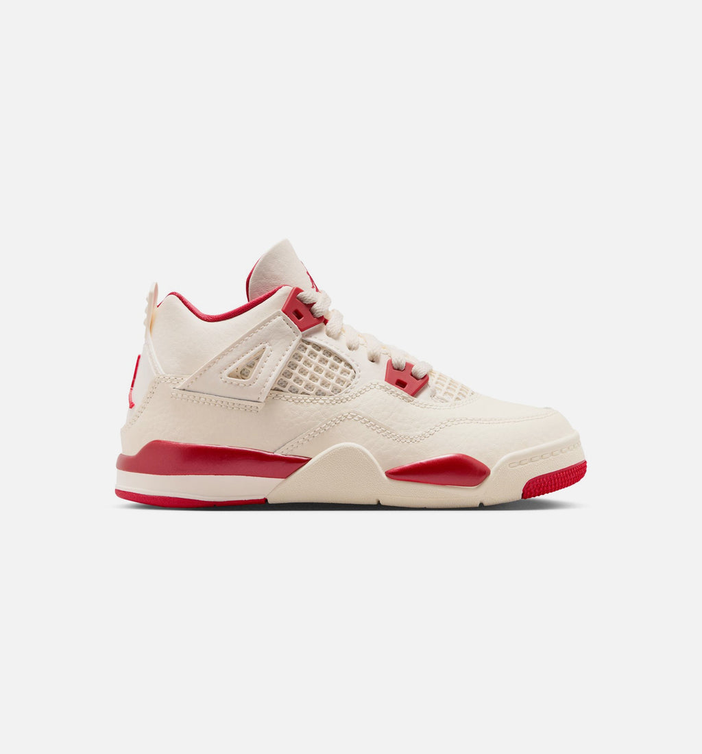 Air Jordan 4 Retro Valentine's Day Preschool Shoes
