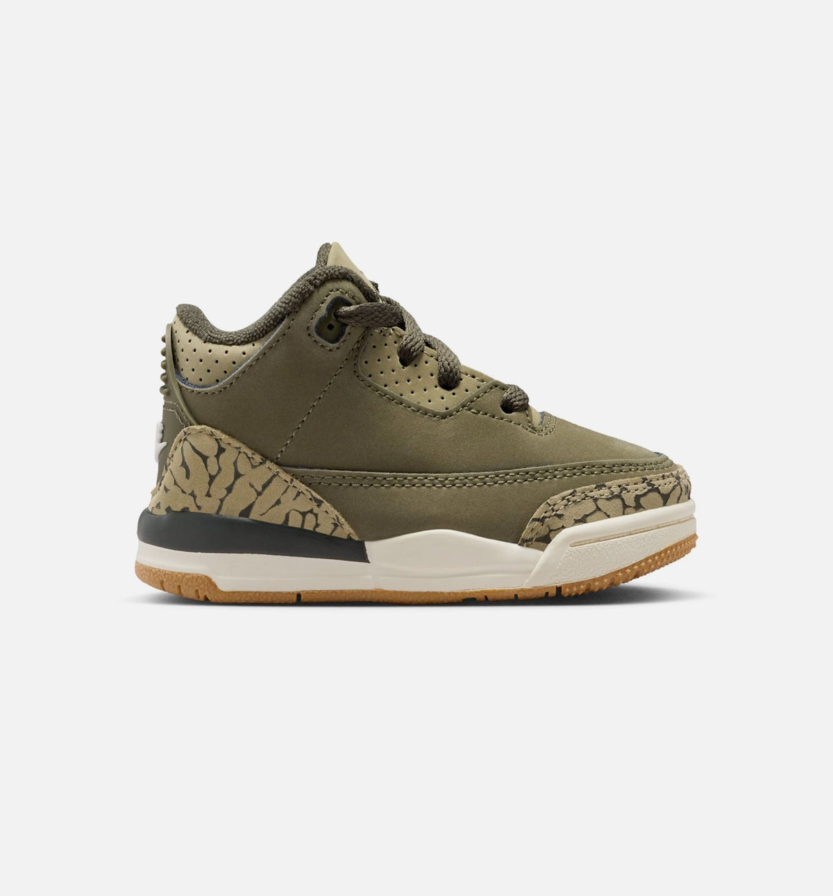 Air Jordan 3 Retro Medium Olive Infant & Toddler Shoes