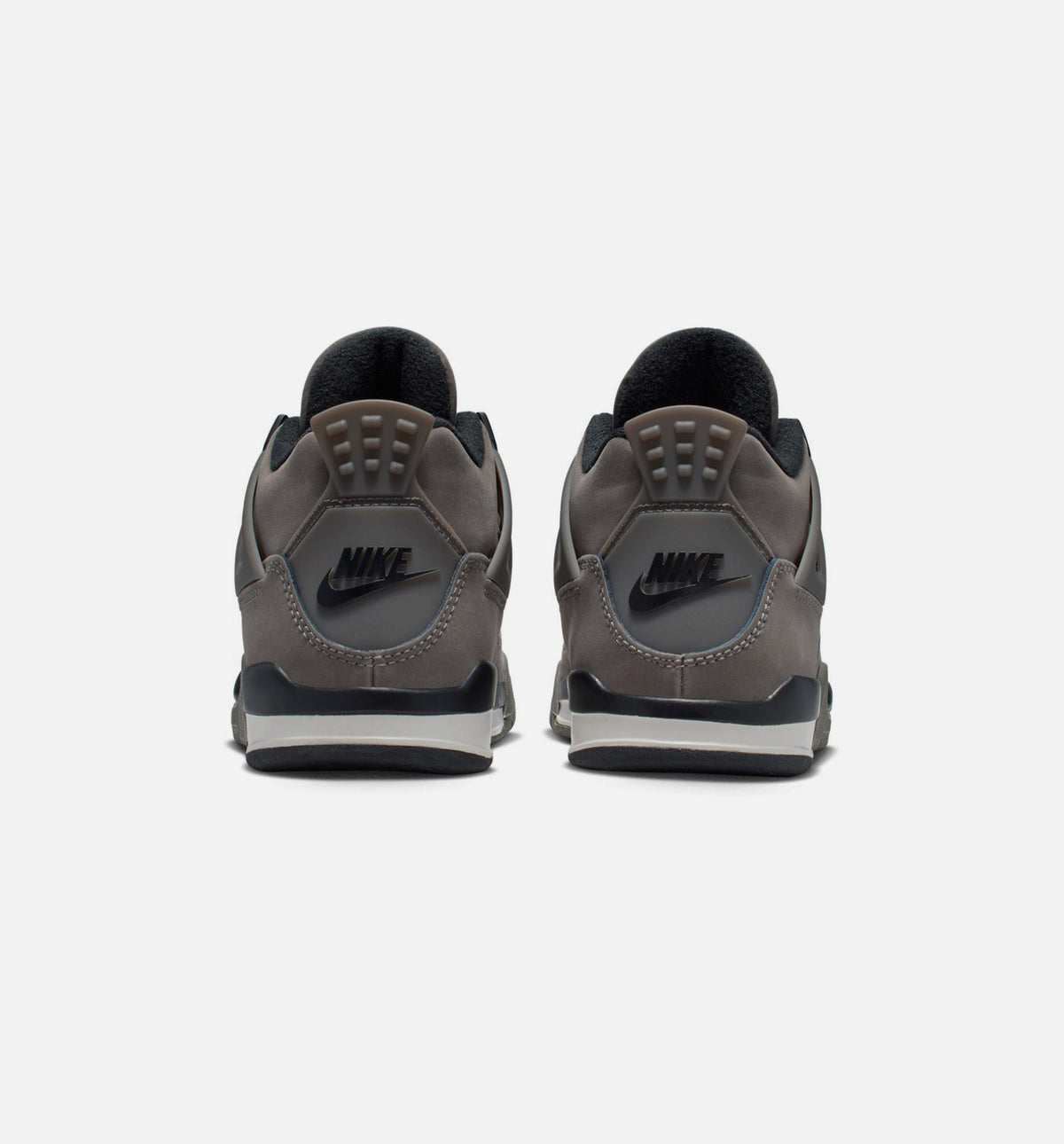 Air Jordan 4 Retro Cave Stone and Black Preschool Shoes
