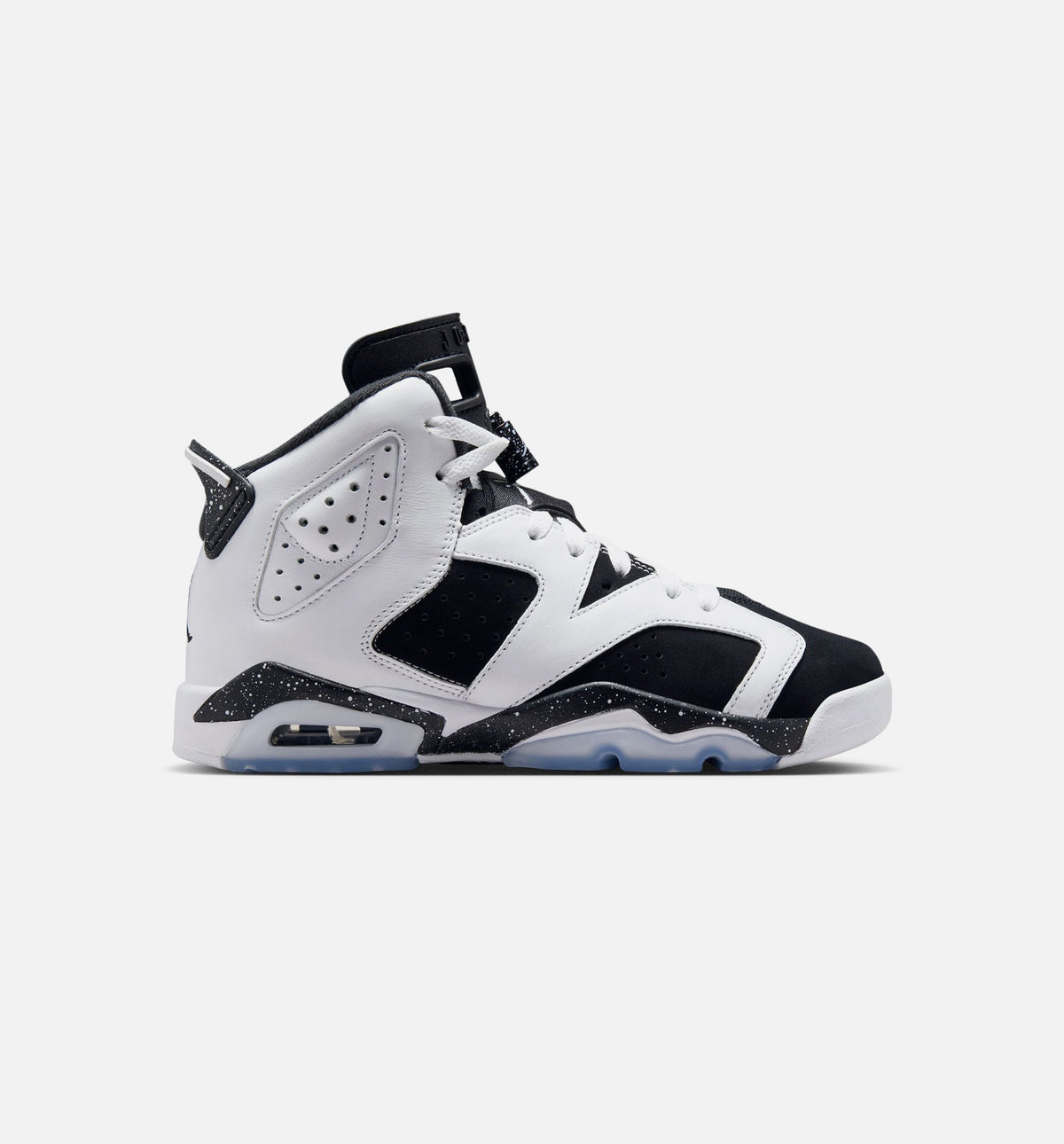 Air Jordan 6 Retro Black and White Grade School Shoes