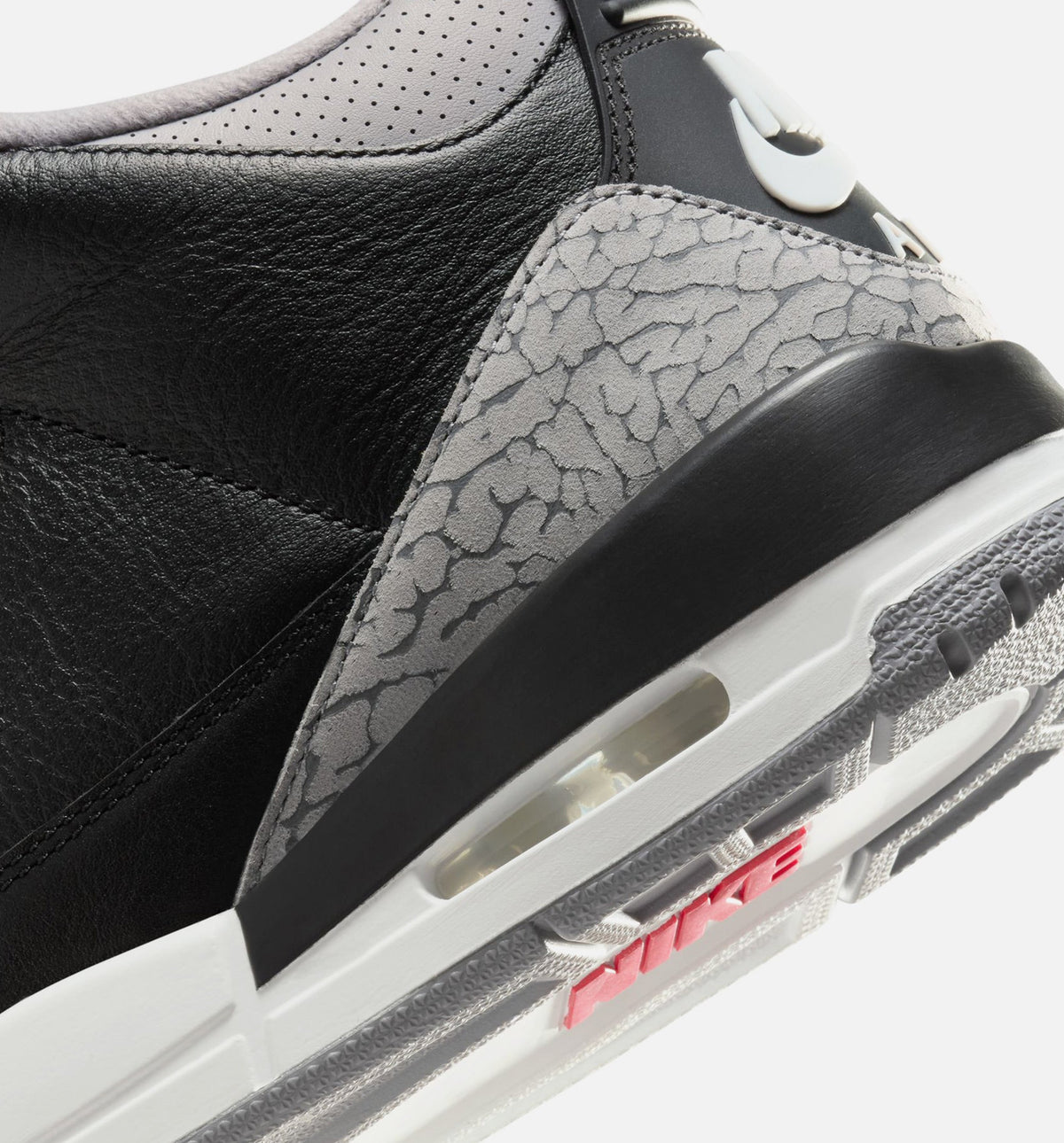 Air Jordan 3 Retro Black Cement Men's Shoes