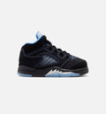 Air Jordan 5 Retro Black Carolina Infant & Toddler Shoes