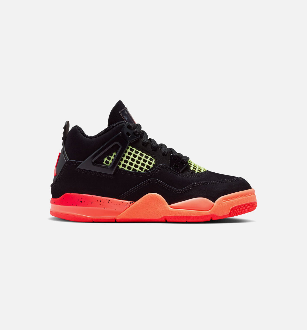 Air Jordan 4 Retro Black Infrared 23 Preschool Shoes