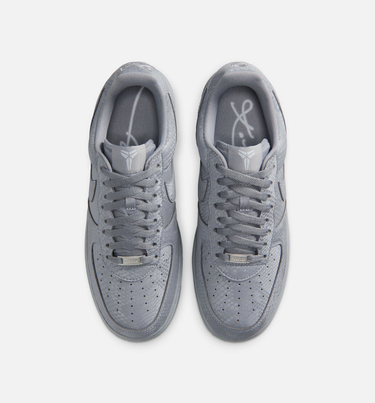 Kobe Air Force 1 Low Cool Grey Men's Shoes