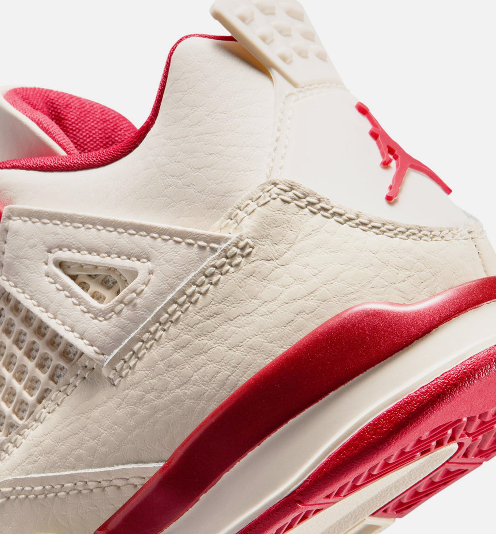 Air Jordan 4 Retro Valentine's Day Preschool Shoes