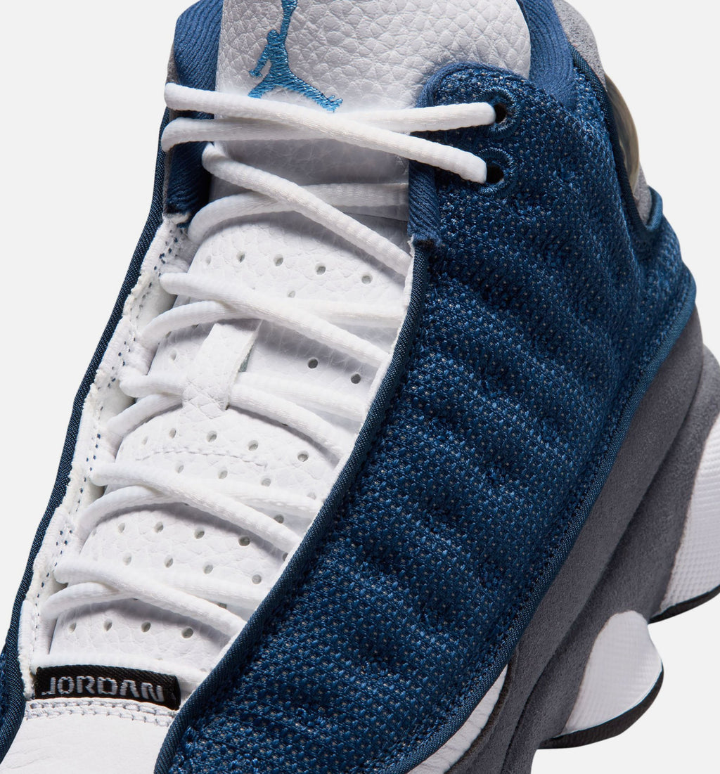 Air Jordan 13 Retro Navy and Flint Grey Grade School Shoes
