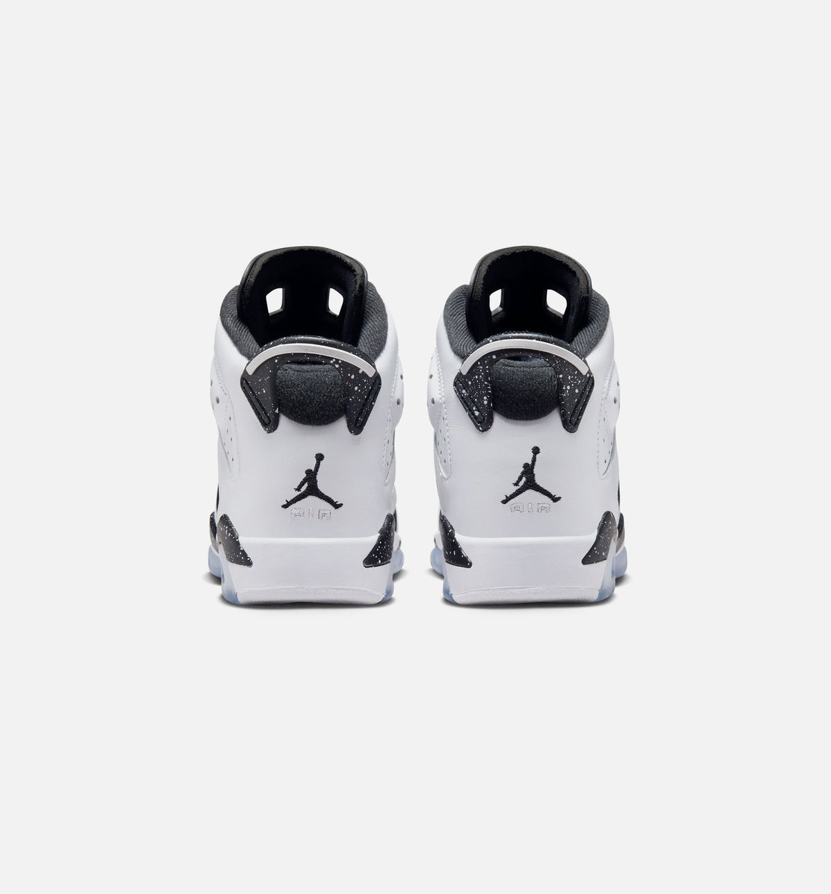 Air Jordan 6 Retro Black and White Grade School Shoes