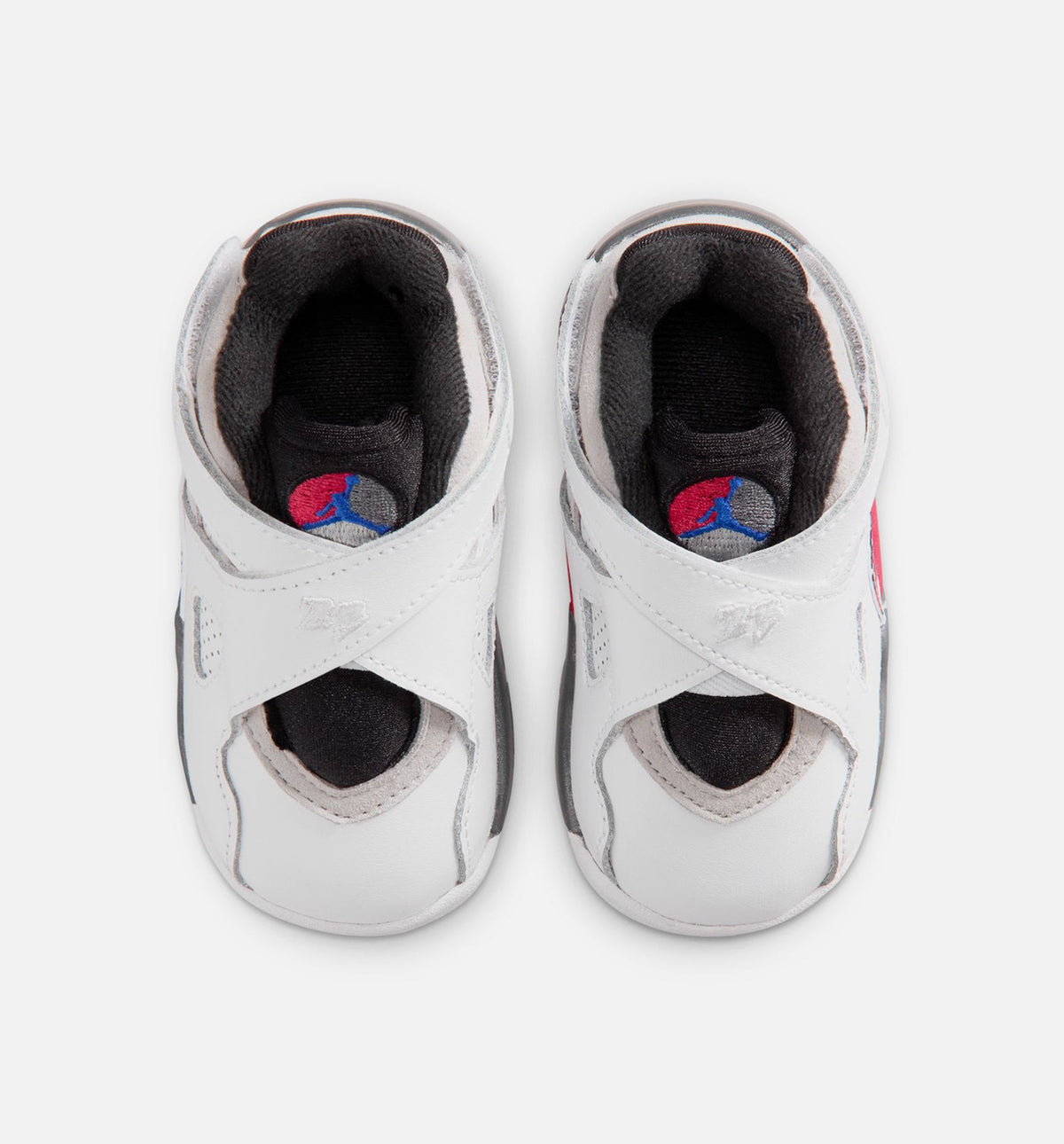 Air Jordan 8 Retro White and True Red Infant & Toddler Shoes