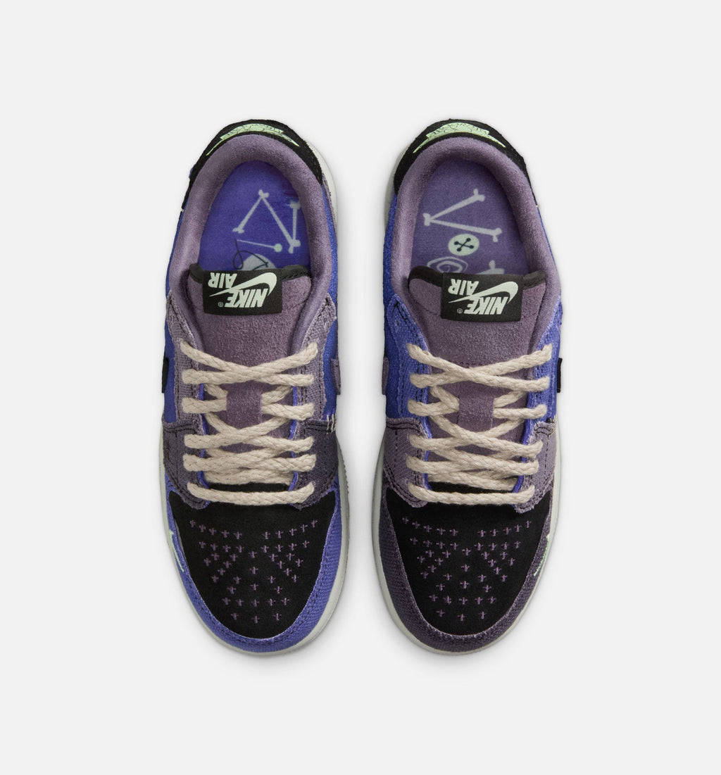 Air Jordan 1 Low OG Grade School Shoes - Regency Purple/Dark Raisin