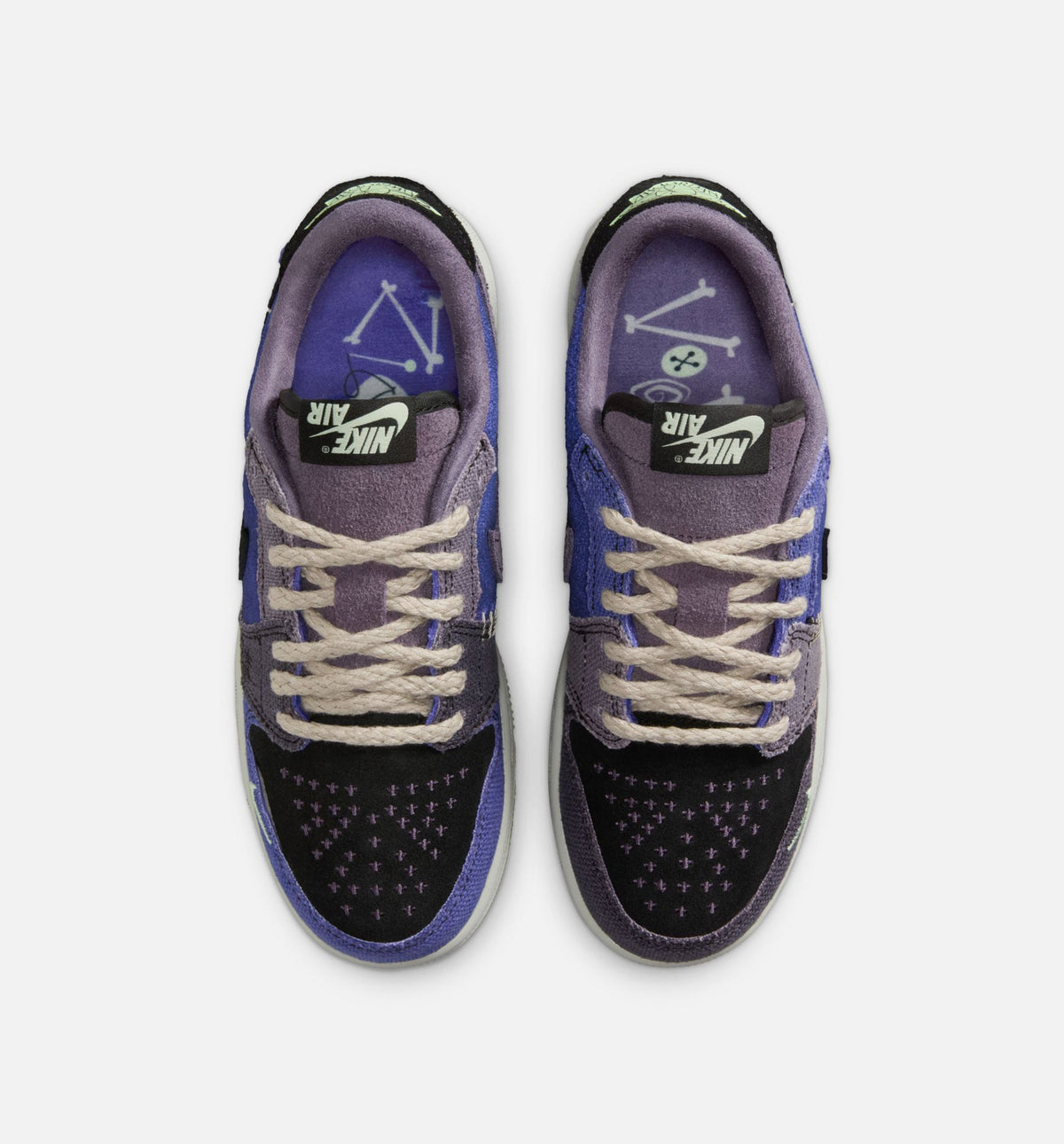 Air Jordan 1 Low OG Grade School Shoes - Regency Purple/Dark Raisin