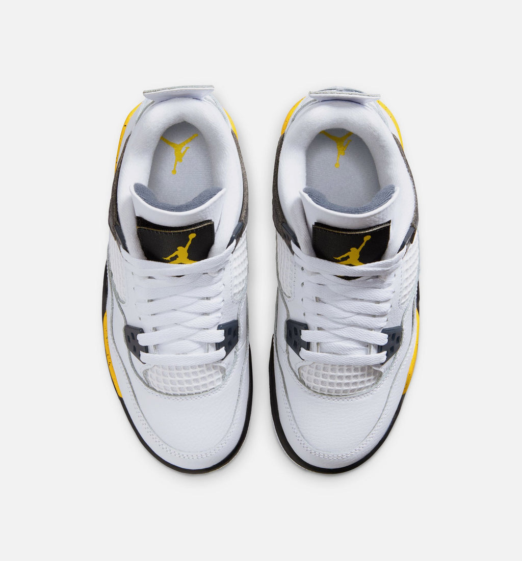 Air Jordan 4 Retro Rare Air Tour Yellow Grade School Shoes