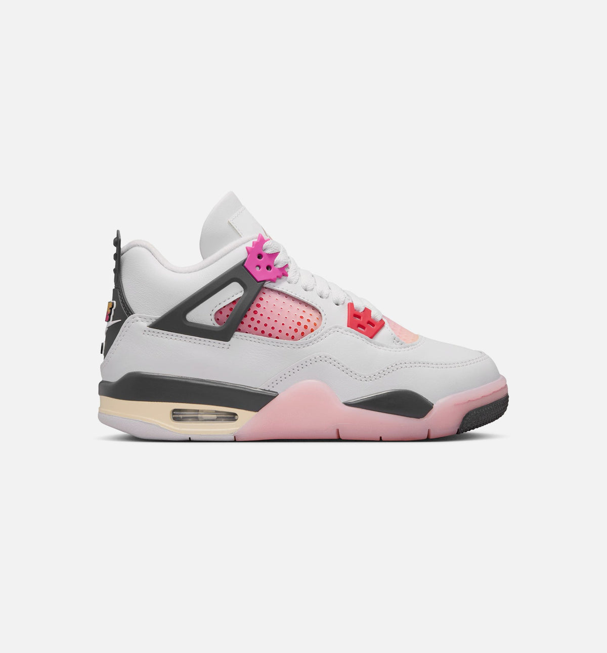 Air Jordan 4 Retro Comic Grade School Shoes