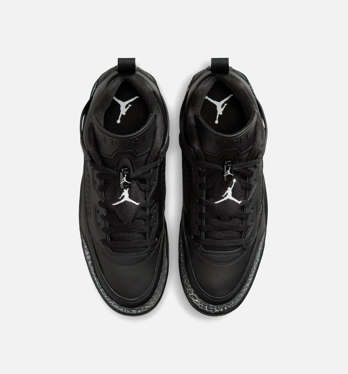 Spizike Low Mens Basketball Shoe - BlackBlackMetallic Silver