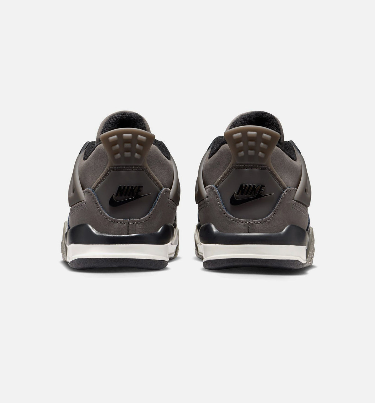 Air Jordan 4 Retro Cave Stone and Black Infant & Toddler Shoes