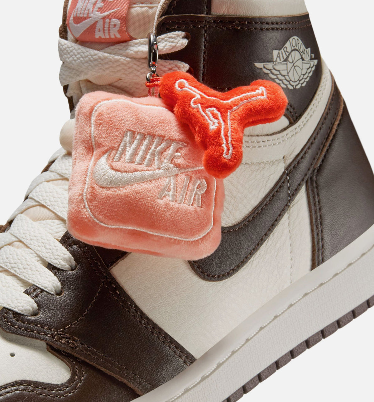 Air Jordan 1 Retro High OG Women's Shoes - Baroque Brown/Light Madder Root