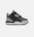 Air Jordan 3 Retro Black Cement Infant & Toddler Shoes