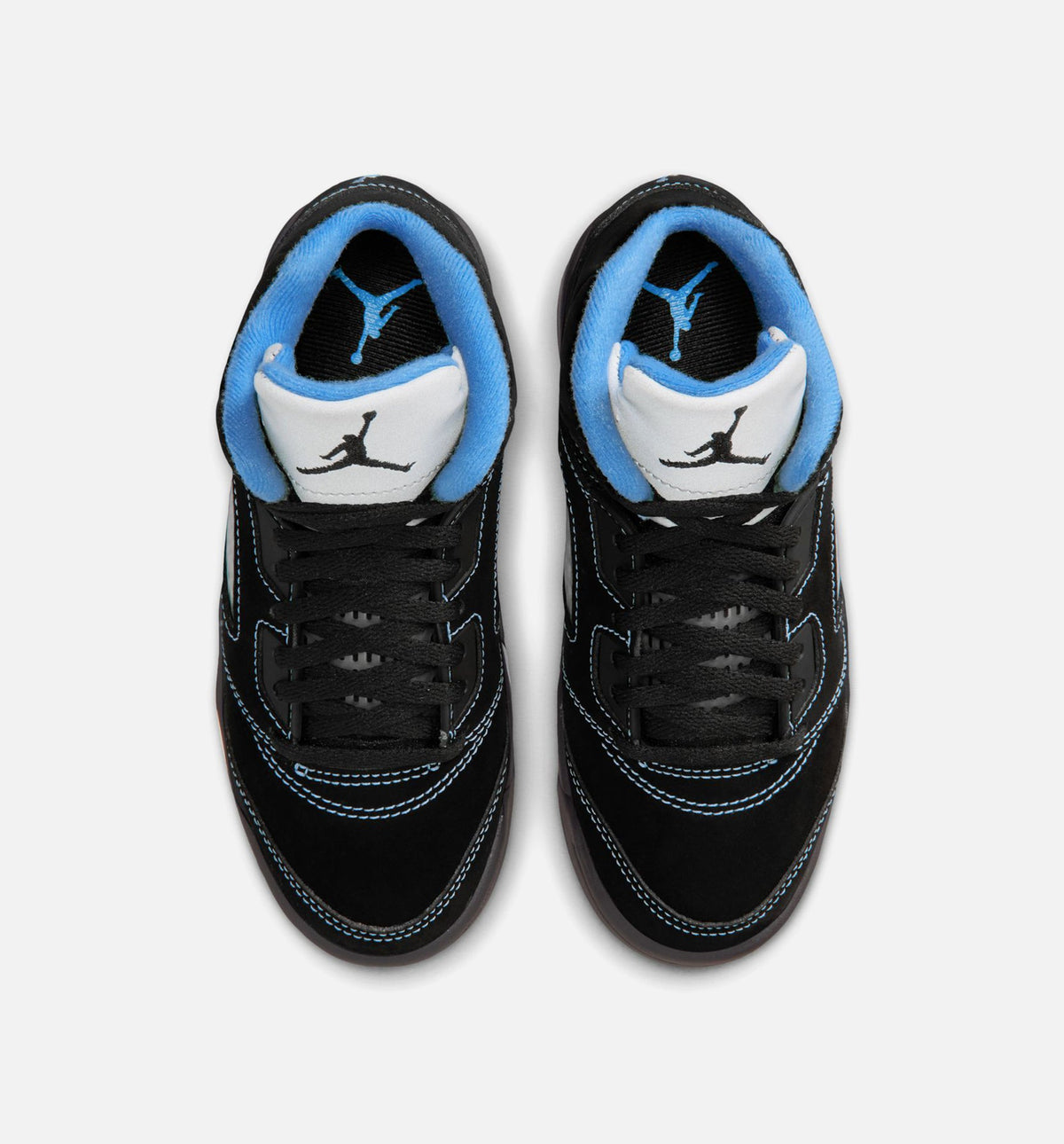 Air Jordan 5 Retro Black Carolina Preschool Shoes