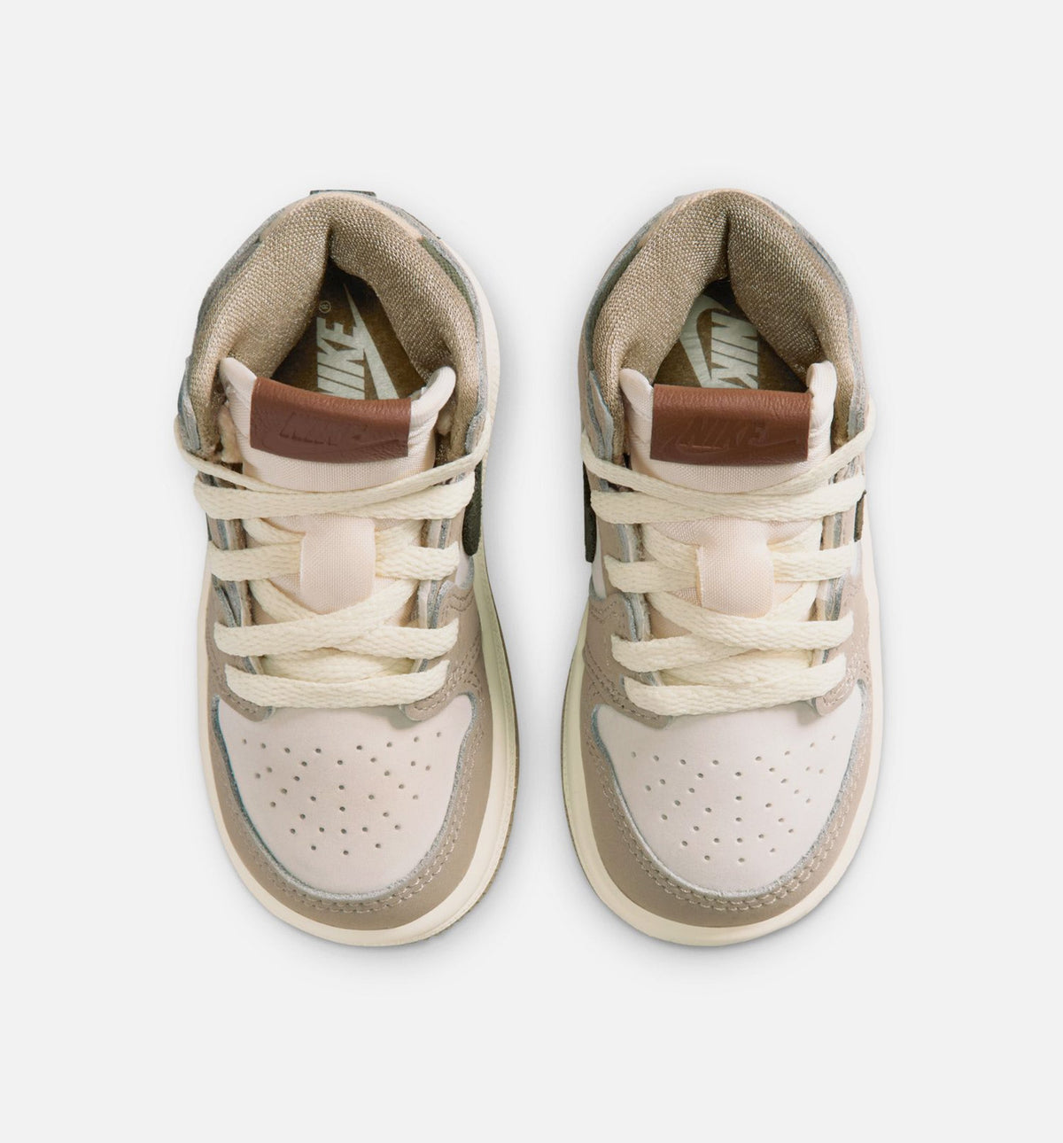 Air Jordan 1 Retro High OG Khaki Infant & Toddler Shoes