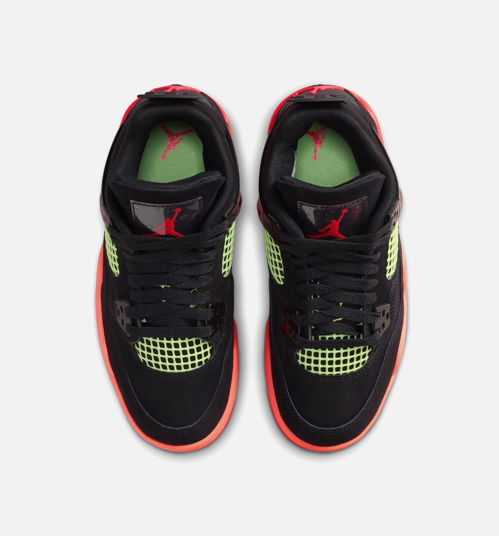 Air Jordan 4 Retro Black Infrared 23 Grade School Shoes