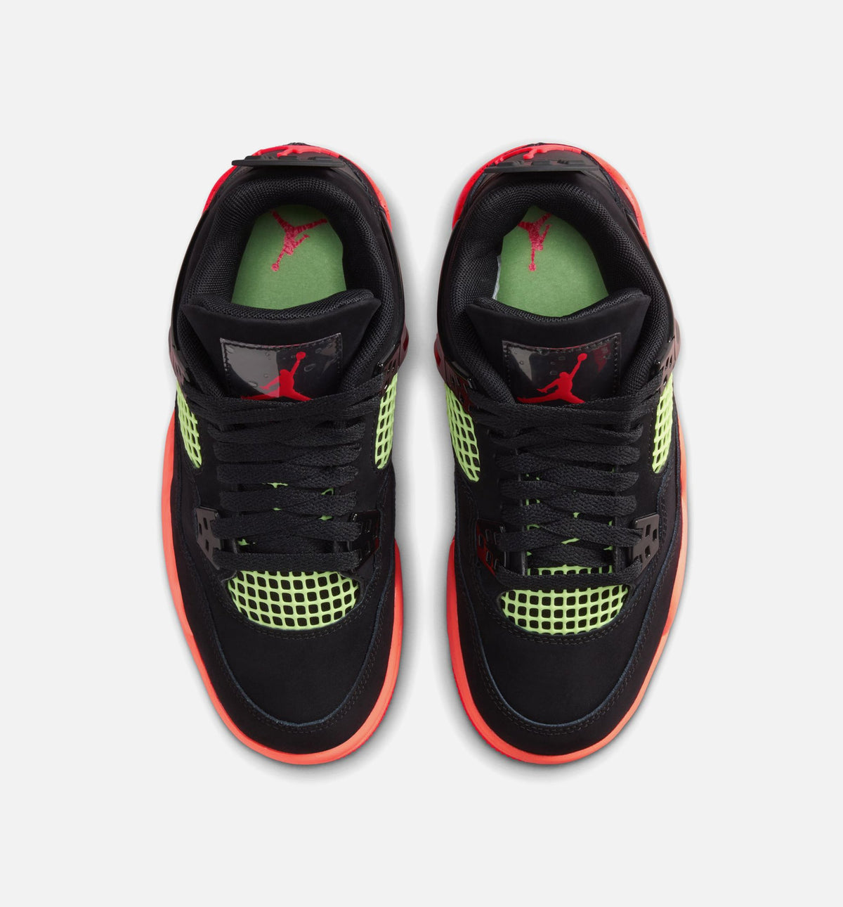 Air Jordan 4 Retro Black Infrared 23 Grade School Shoes