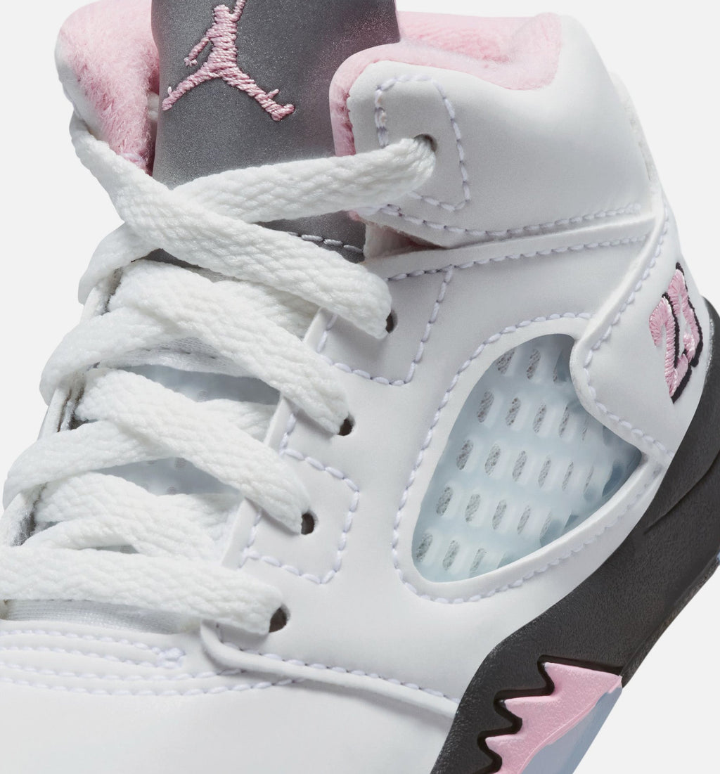 Air Jordan 5 Retro Medium Soft Pink Infant & Toddler Shoes