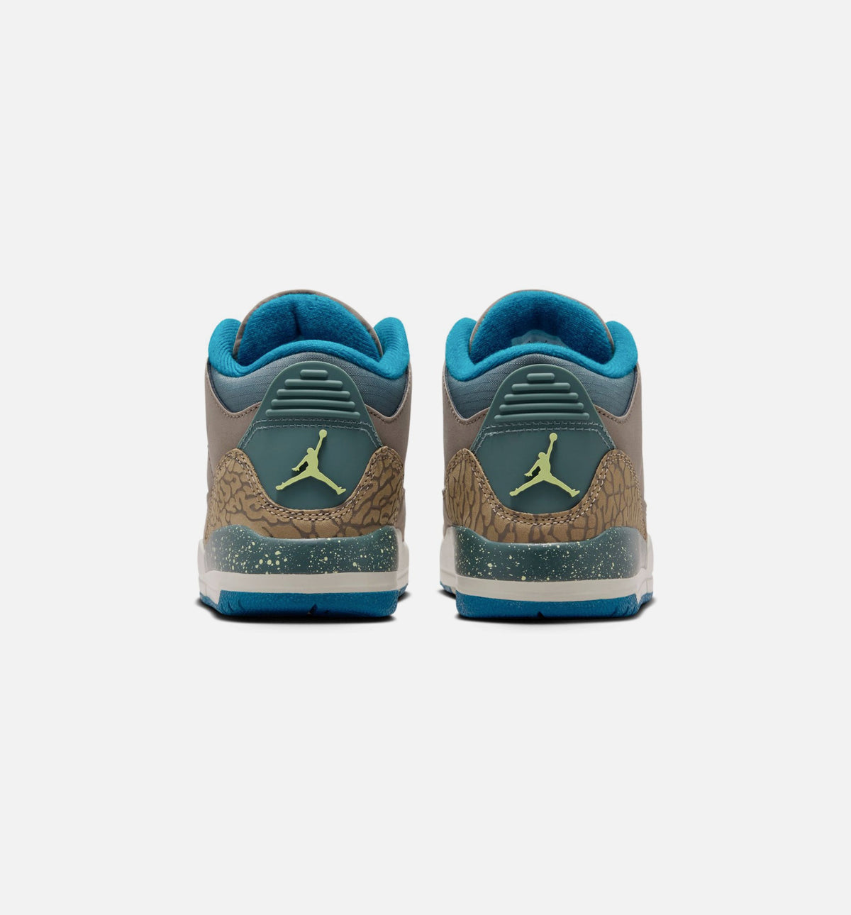 Air Jordan 3 Retro Olive Grey Preschool Shoes