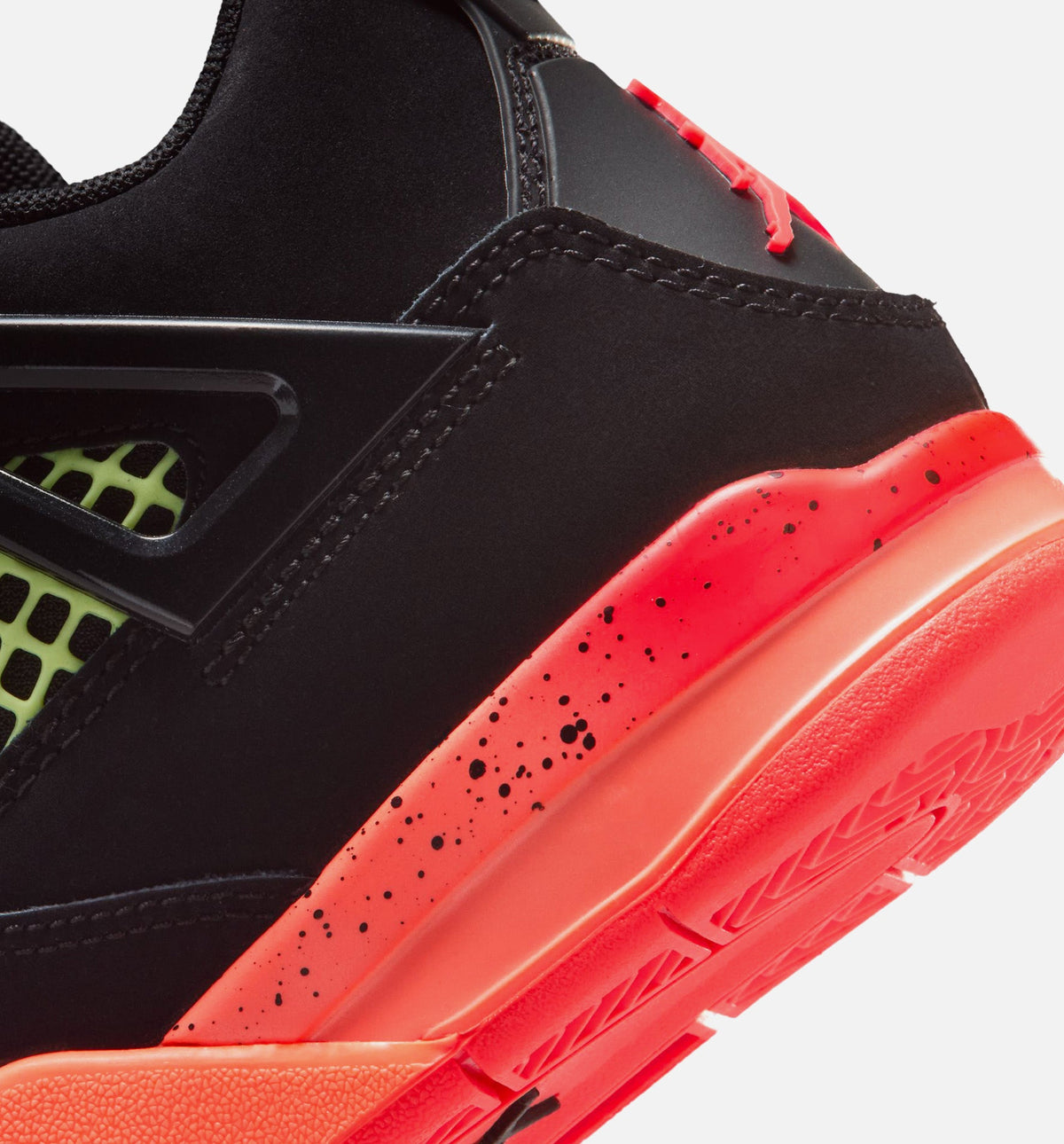 Air Jordan 4 Retro Black Infrared 23 Preschool Shoes