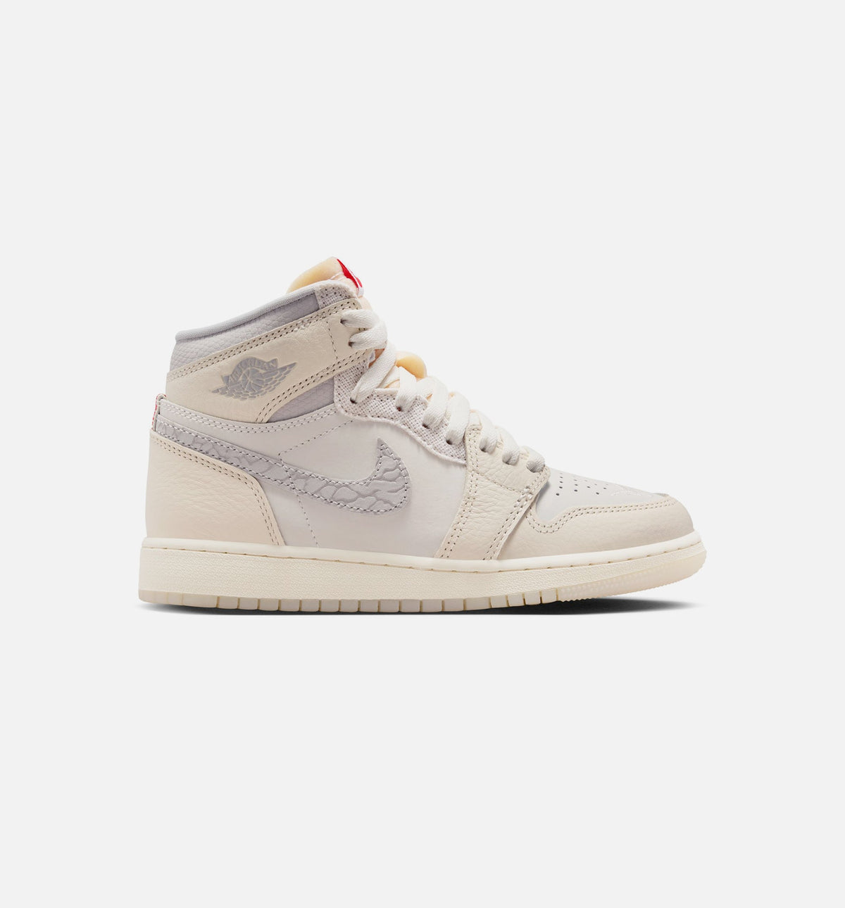 Air Jordan 1 Retro High OG Grade School Shoes - Sail