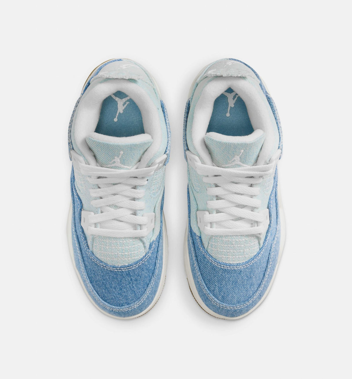Air Jordan 4 Retro Worn Blue Preschool Shoes