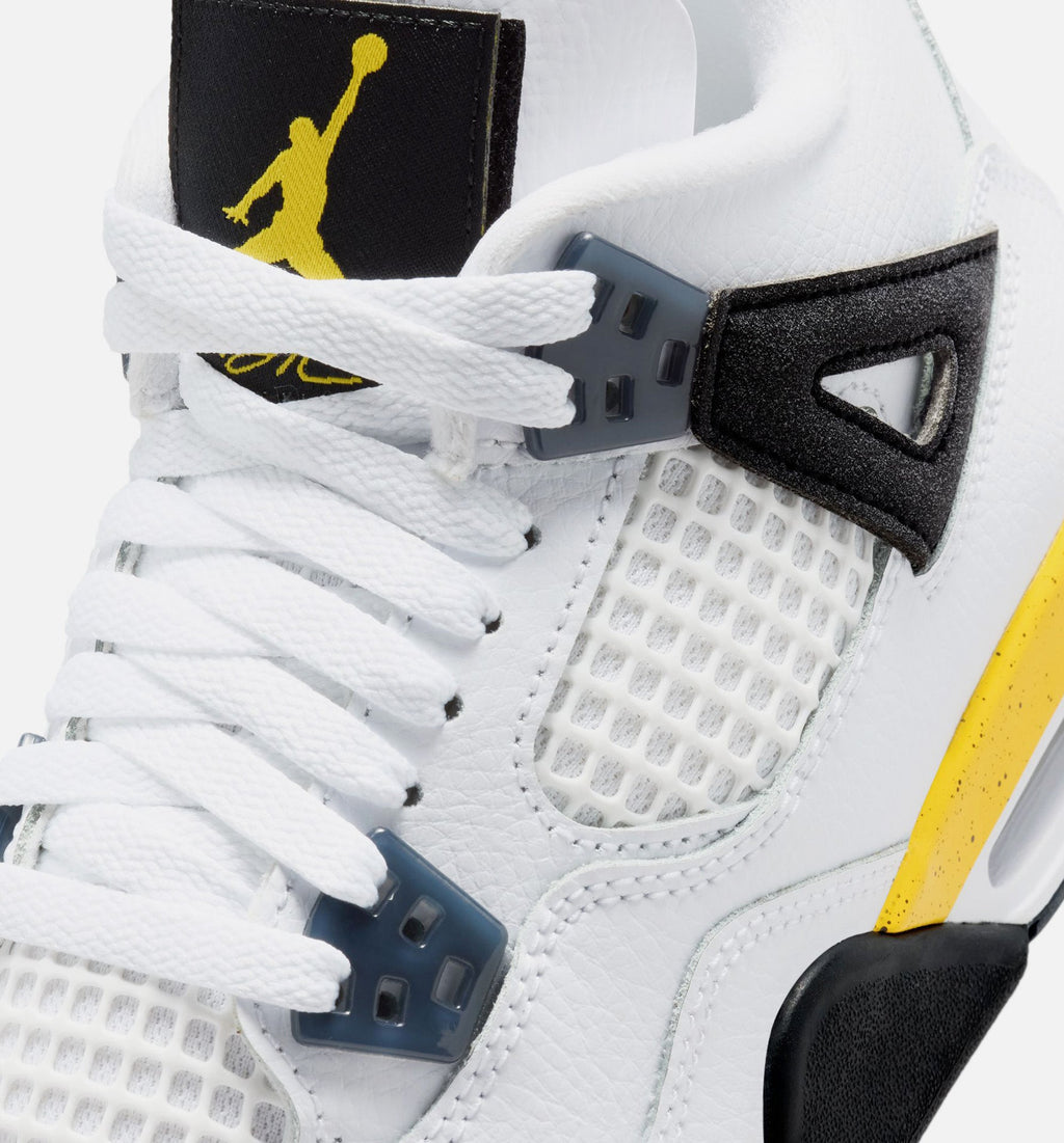 Air Jordan 4 Retro Rare Air Tour Yellow Grade School Shoes