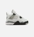 Air Jordan 4 Retro White Cement Infant & Toddler Shoes