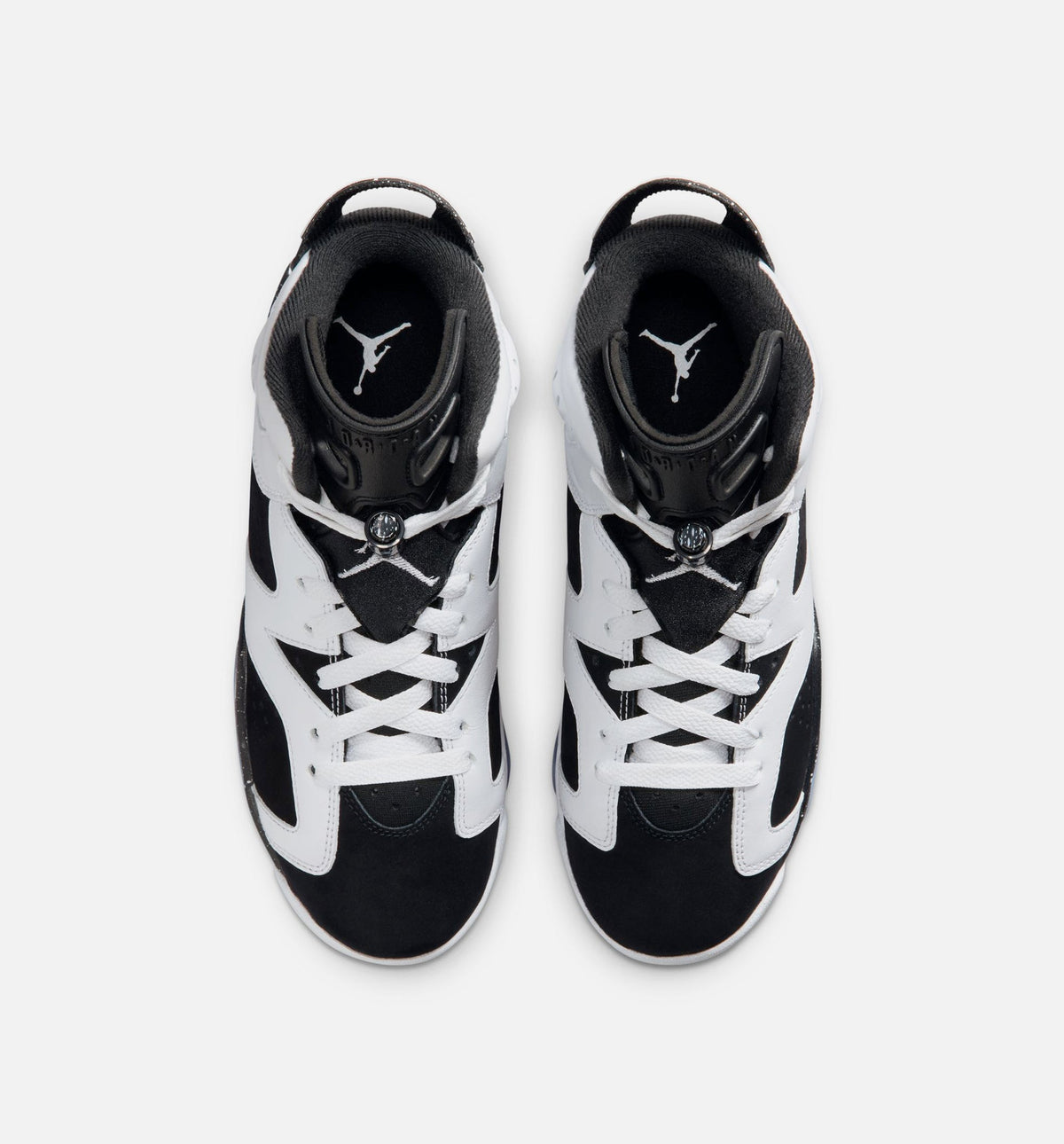Air Jordan 6 Retro Black and White Grade School Shoes