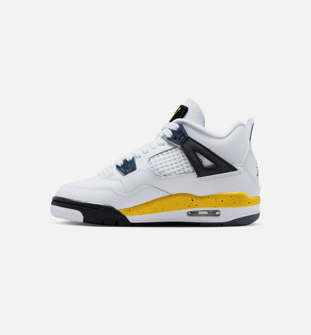 Air Jordan 4 Retro Rare Air Tour Yellow Grade School Shoes