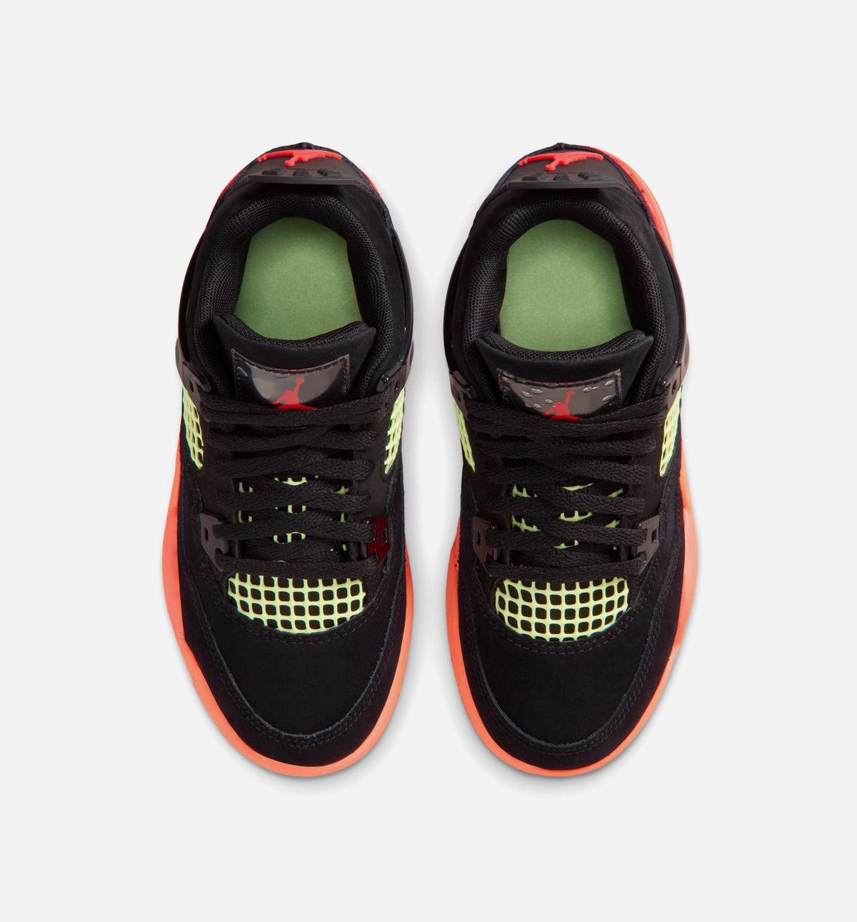 Air Jordan 4 Retro Black Infrared 23 Preschool Shoes