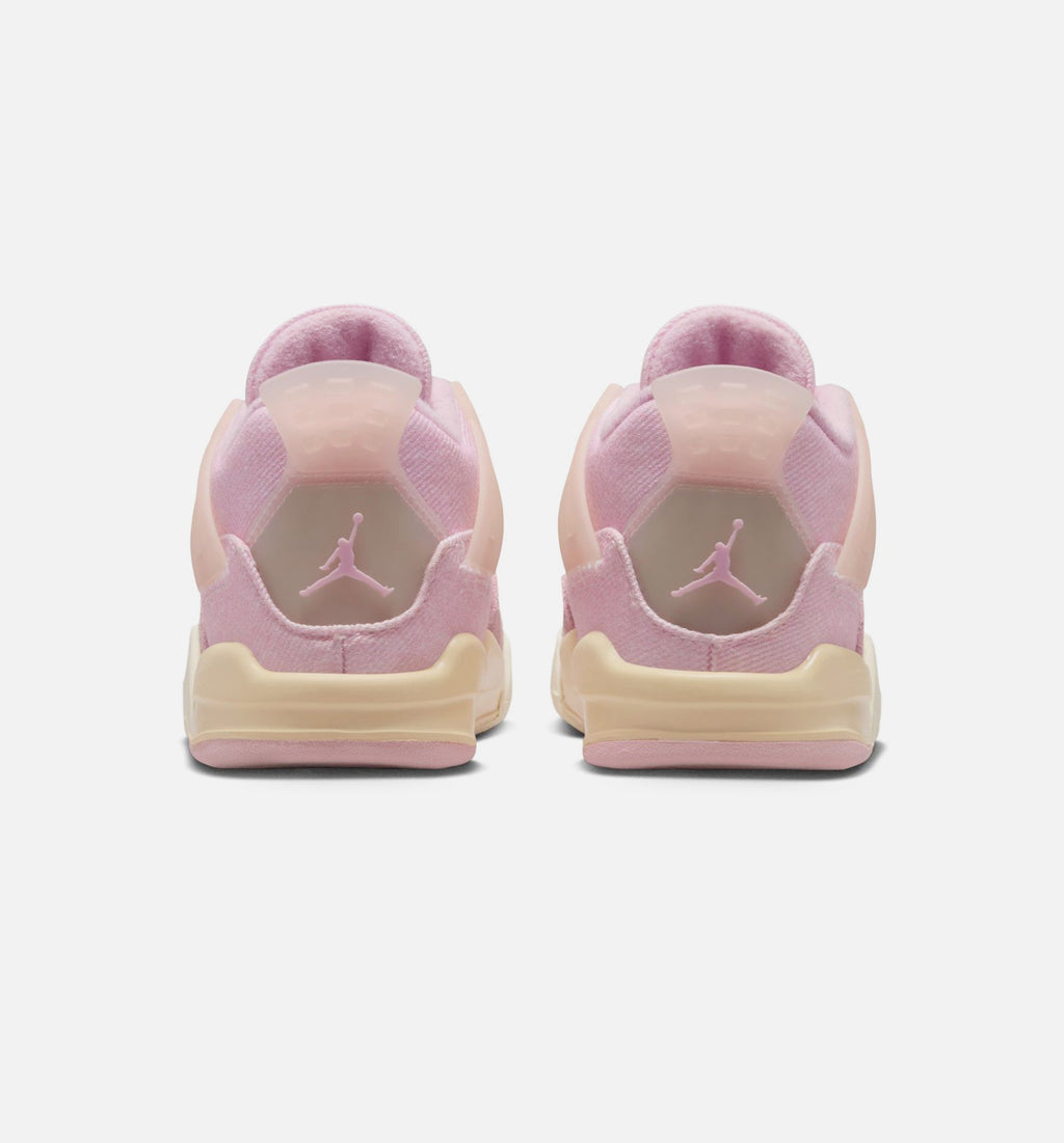 Air Jordan 4 Retro Pink Pearl and Iced Carmine Infant & Toddler Shoes
