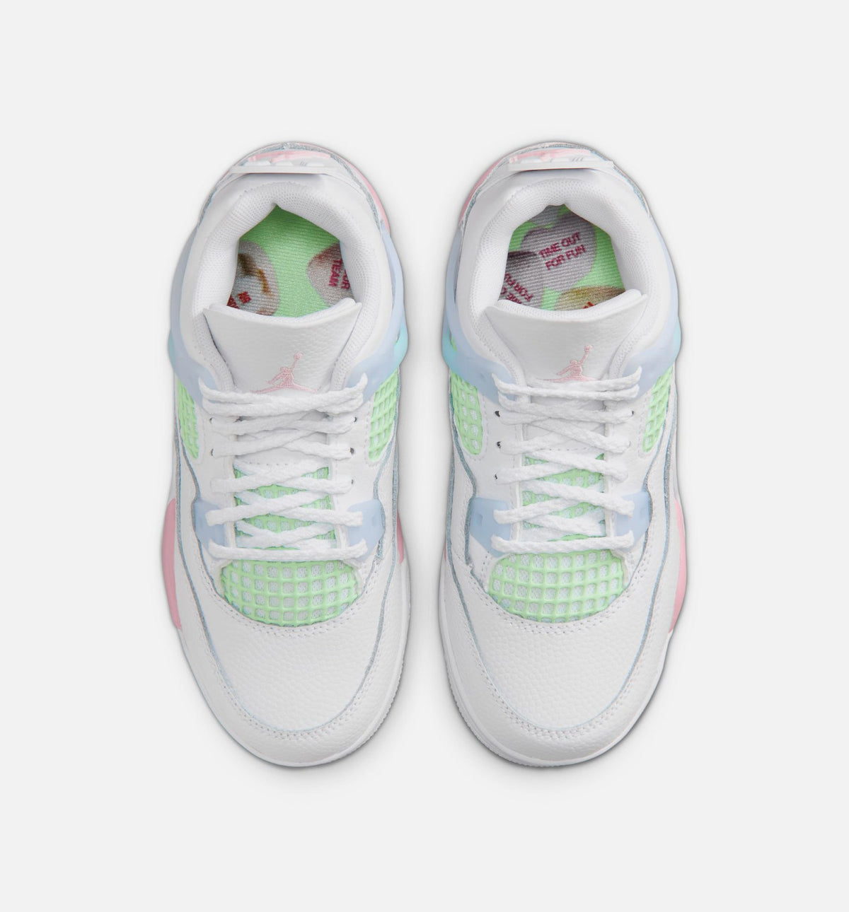 Air Jordan 4 Retro Medium Soft Pink Preschool Shoes