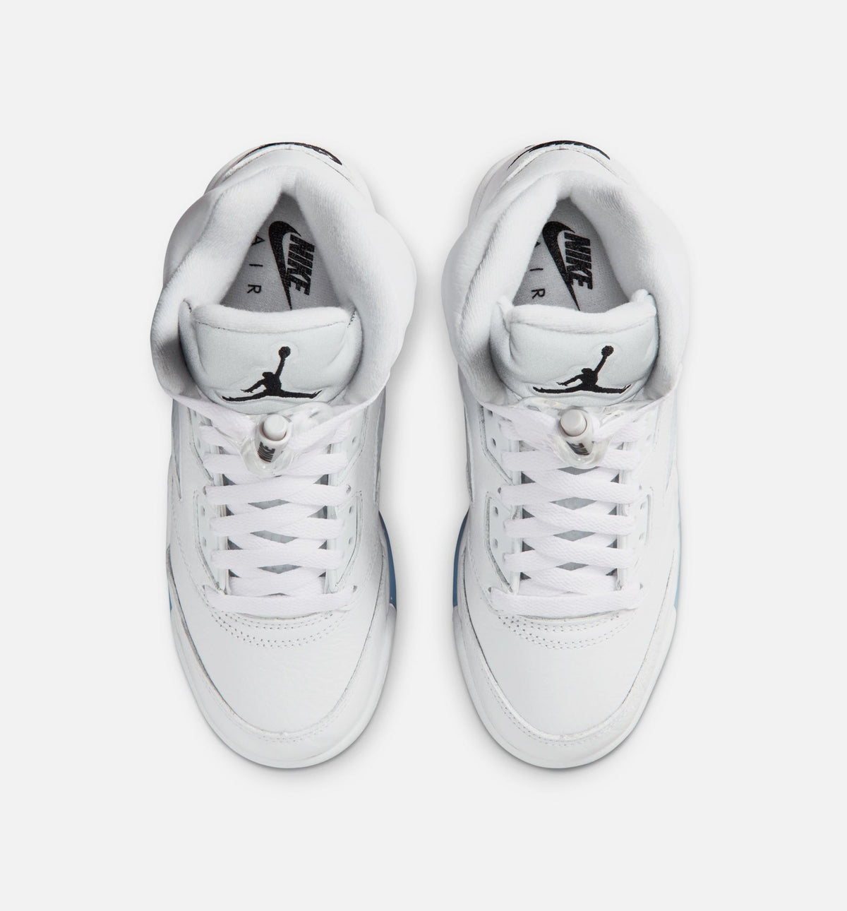 Air Jordan 5 Retro OG White Metallic Grade School Shoes
