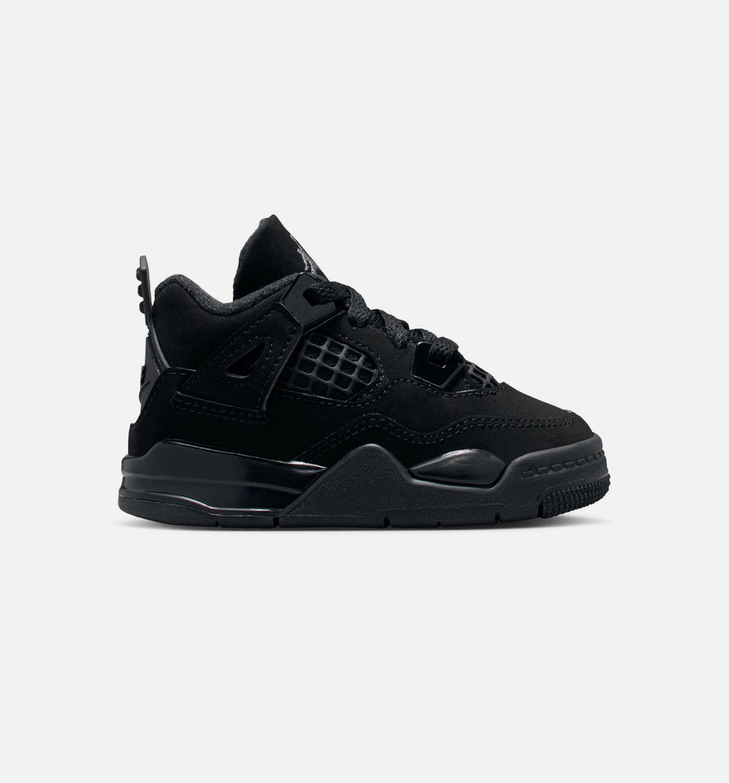 Air Jordan 4 Retro Black Cat Infant & Toddler Shoes