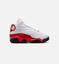 Air Jordan 13 Retro White and University Red Preschool Shoes