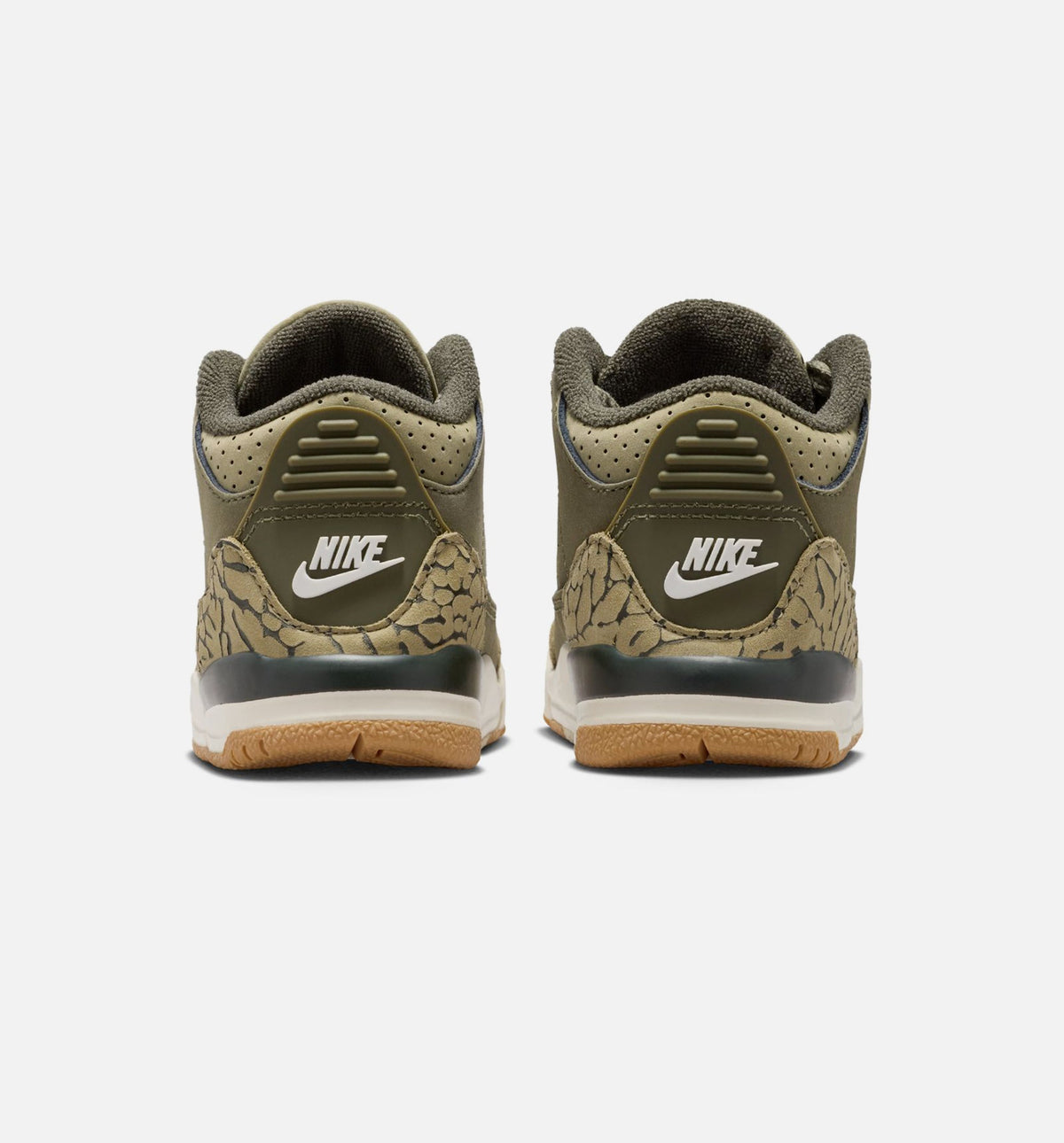 Air Jordan 3 Retro Medium Olive Infant & Toddler Shoes