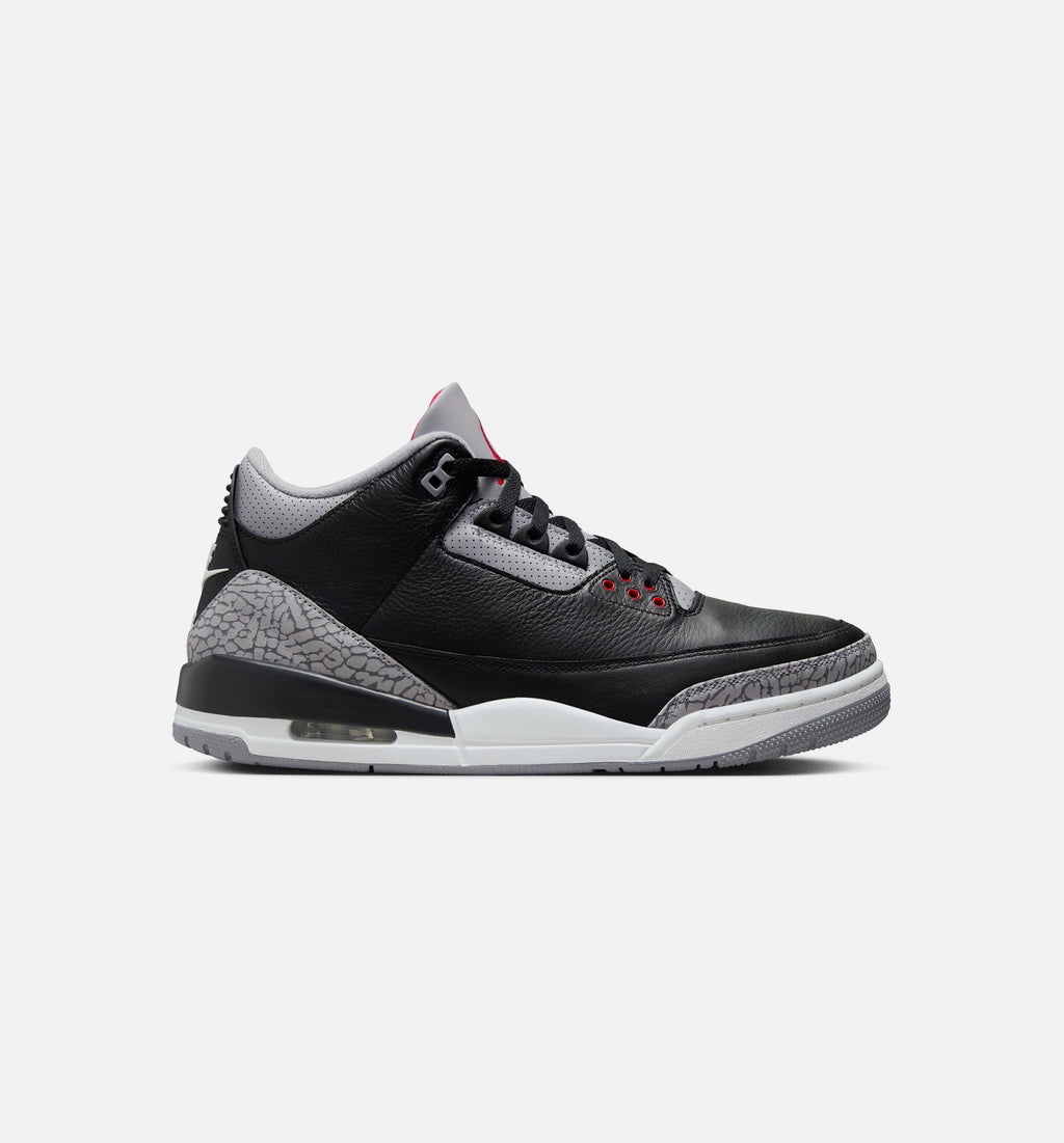 Air Jordan 3 Retro Black Cement Men's Shoes