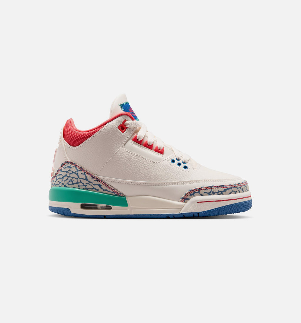 Air Jordan 3 Retro Play Your Way Grade School Shoes