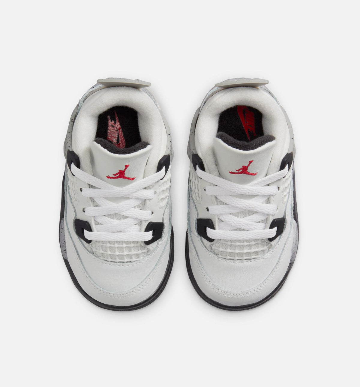 Air Jordan 4 Retro White Cement Infant & Toddler Shoes