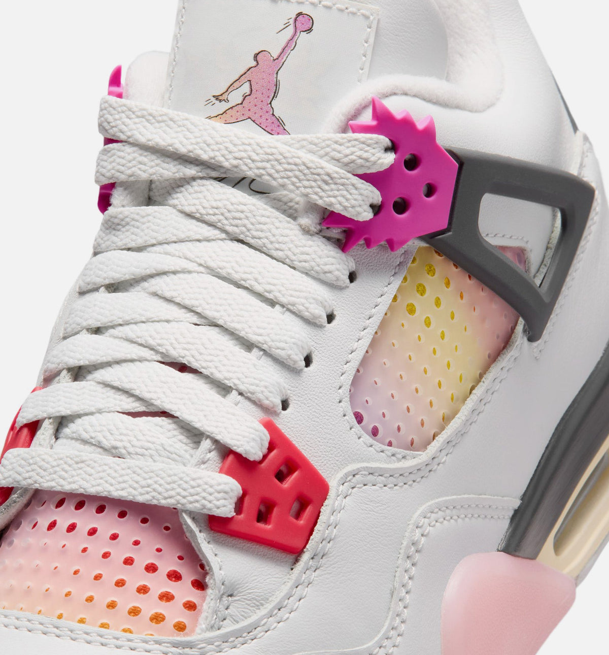 Air Jordan 4 Retro Comic Grade School Shoes