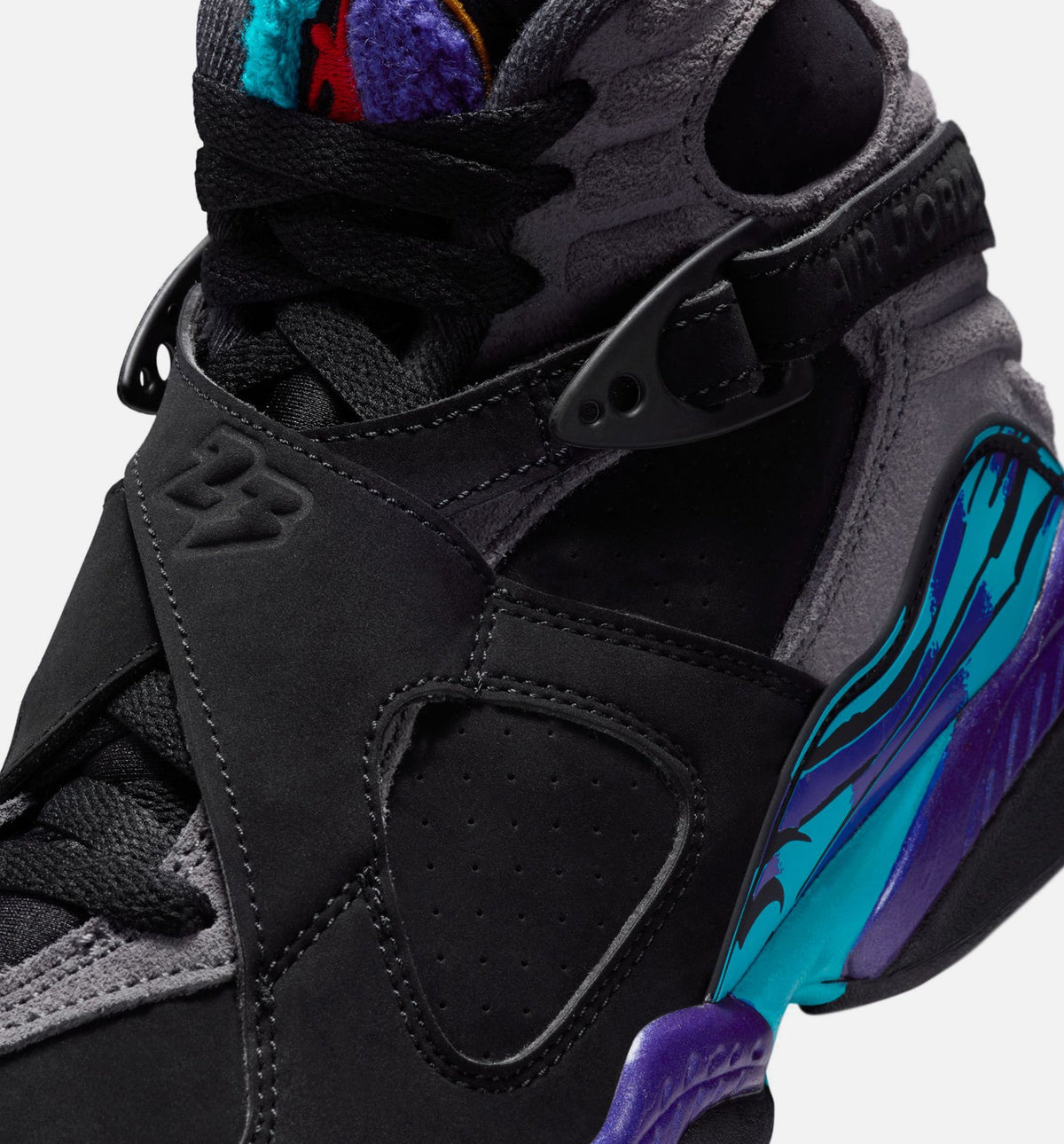 Air Jordan 8 Retro Aqua Grade School Shoes