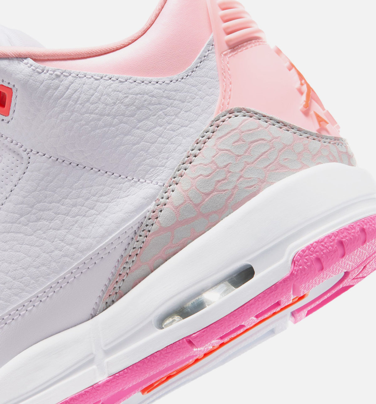 Air Jordan 3 Retro Spring Flowers Grade School Shoes